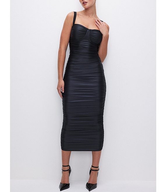 Midi Dresses - Womens Ruched & Bodycon Midi Dresses | Oh Polly UK