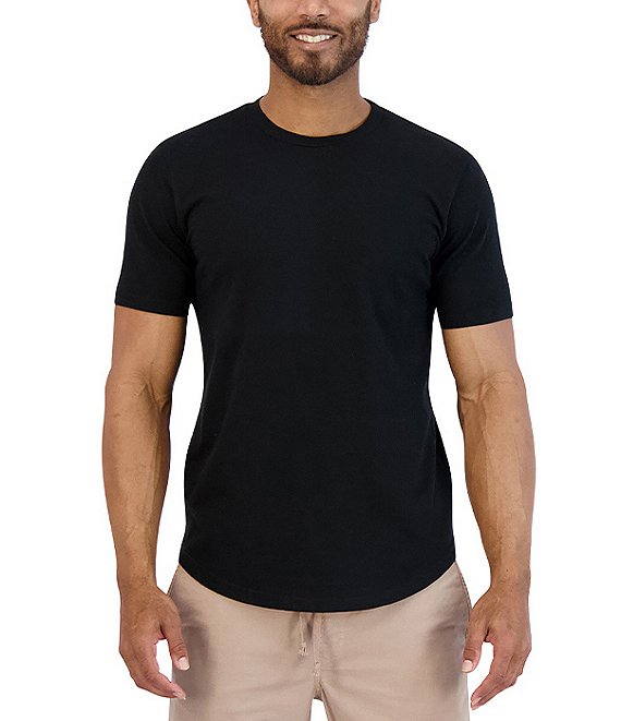 Goodlife Slub Scallop Crew Short-Sleeve T-Shirt | Dillard's