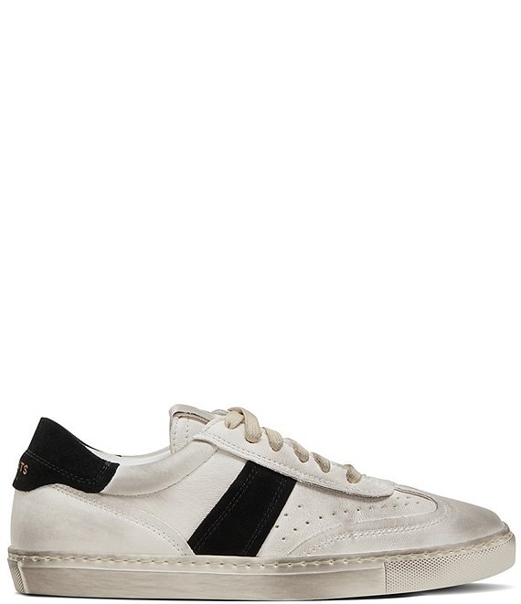 GREATS Charlie Distressed Leather Retro Sneakers | Dillard's