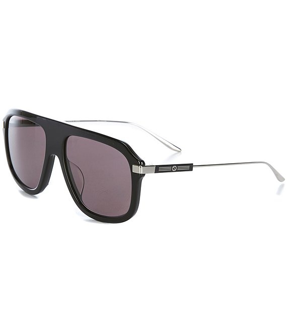 Gucci Men's Twinsburg 57mm Rectangle Sunglasses | Dillard's