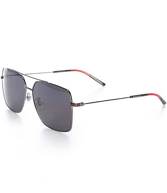 Gucci Men's Gg1053sk Navigator 61mm Sunglasses | Dillard's