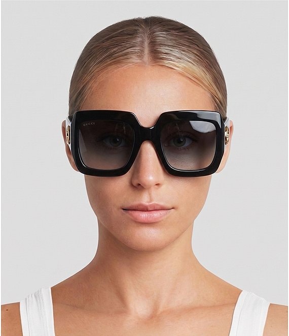 Gucci Women's GG0053SN Square Statement Sunglasses | Dillard's