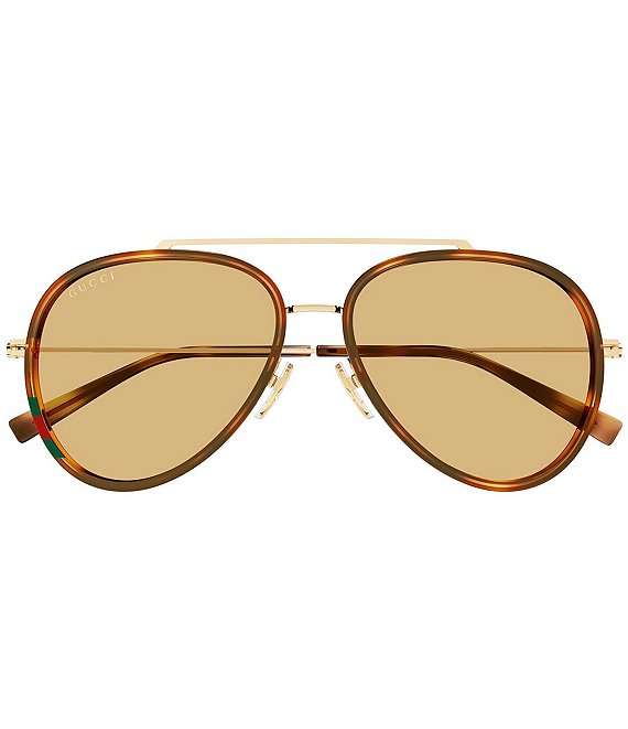 Gucci Women's GG Tiny 56mm Aviator Sunglasses | Dillard's