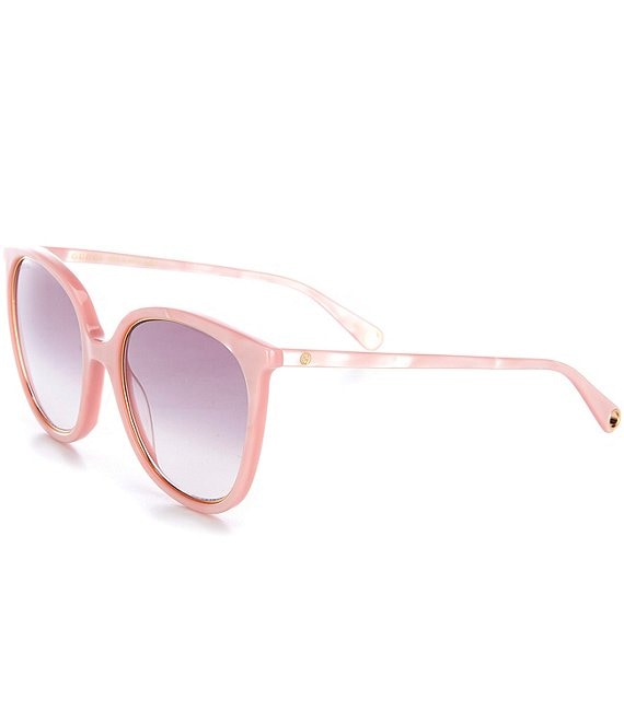 Color:Pink Mother of Pearl - Image 1 - Women's Gg1076s 56mm Round Sunglasses