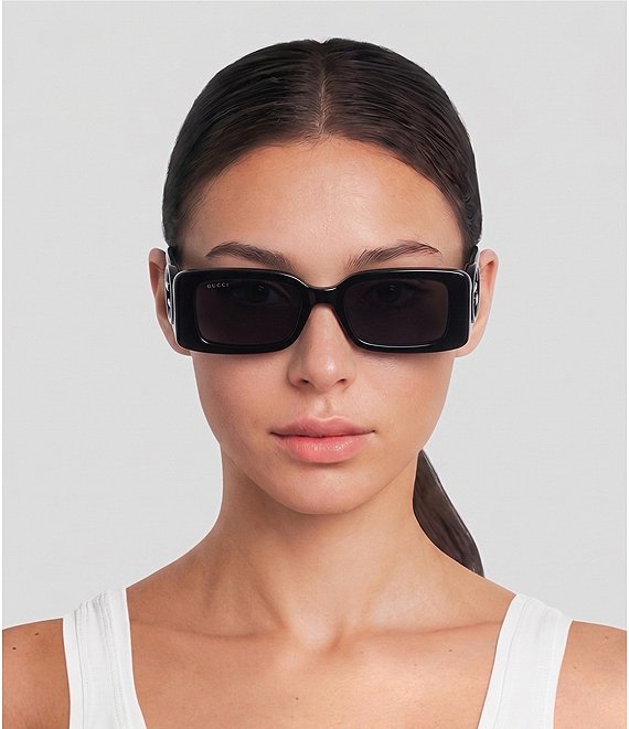 Gucci Women's Chaise Lounge 54mm Rectangle Sunglasses | Dillard's