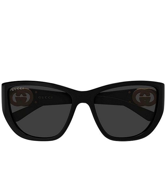 Gucci Women's Hailey Interlocking G 56mm GG2122 Retro Cat Eye