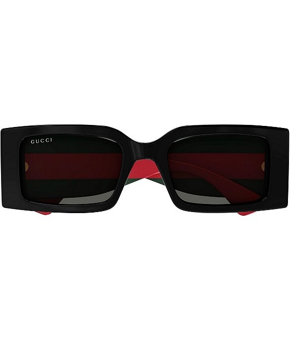Gucci Women's New Pop Web 52mm Rectangle Sunglasses | Dillard's
