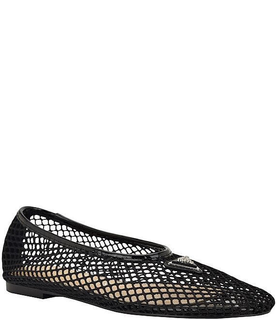 Guess Aylora Clear Mesh Ballet Flats