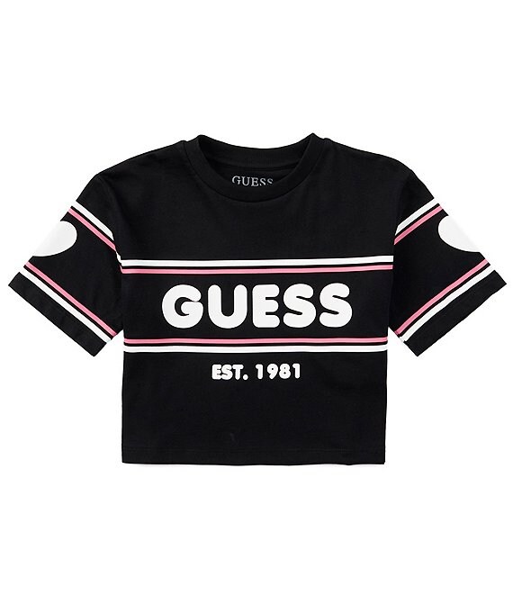 Guess t shirt logo women's fashion