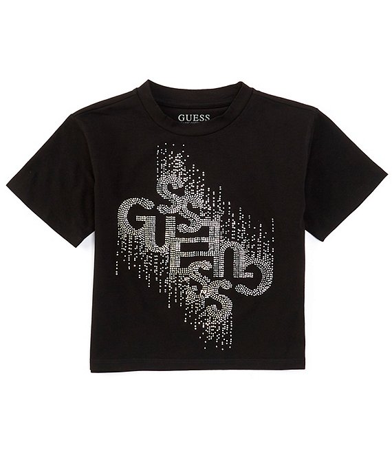 Guess t shirt black and shops white