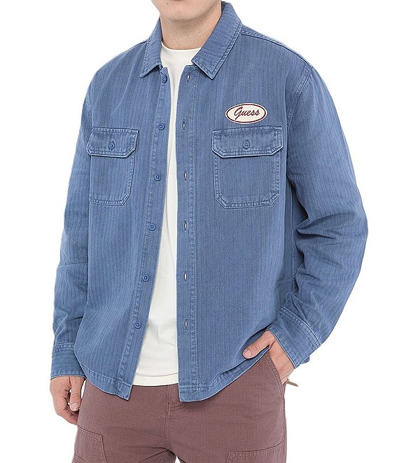 Vintage guess shirt mens outlet