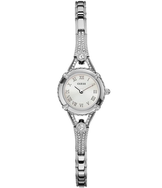 Buy Guess Trend Silver Dial Ladies Bangle Watch W0540L1 - Guess - Watches  Online at desertcartINDIA