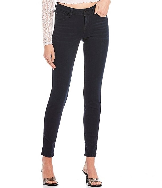GUESS Womens Mid Rise Skinny Jean