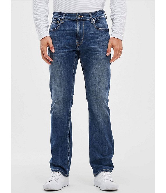 Guess Regular Fit Straight Leg Denim Jeans