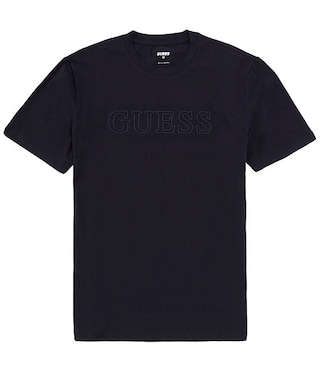 GUESS Eco Short Sleeve – Maglietta Uomo A Maniche Corte Con Classico Logo, Cotone Biologico