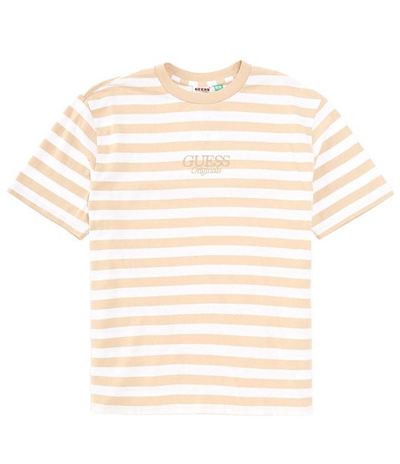 Guess Short-Sleeve Original Brandt Striped T-Shirt