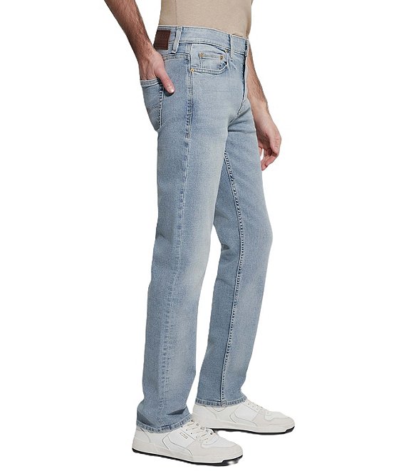 Guess Slim Fit Straight Leg Denim Jeans | Dillard's