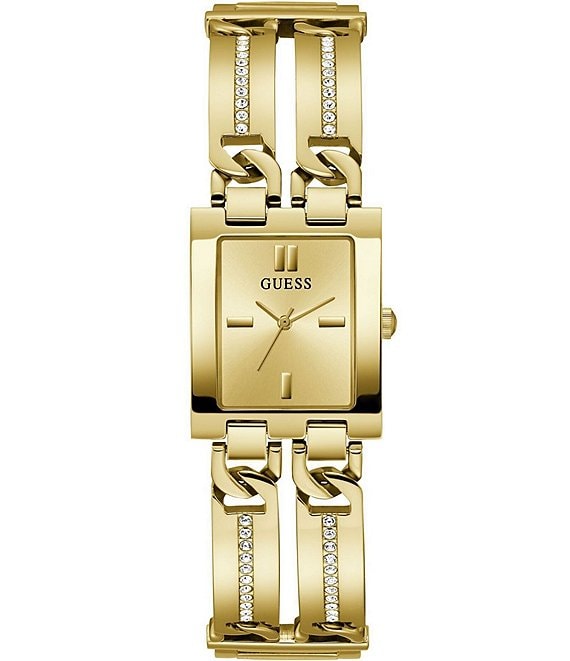 GUESS Women's Two-Tone Stainless Steel Bracelet Watch 36mm - Macy's