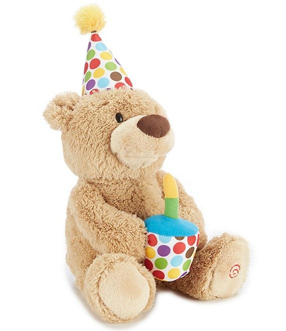 Gund 17#double; Animated Plush Happy Birthday Bear