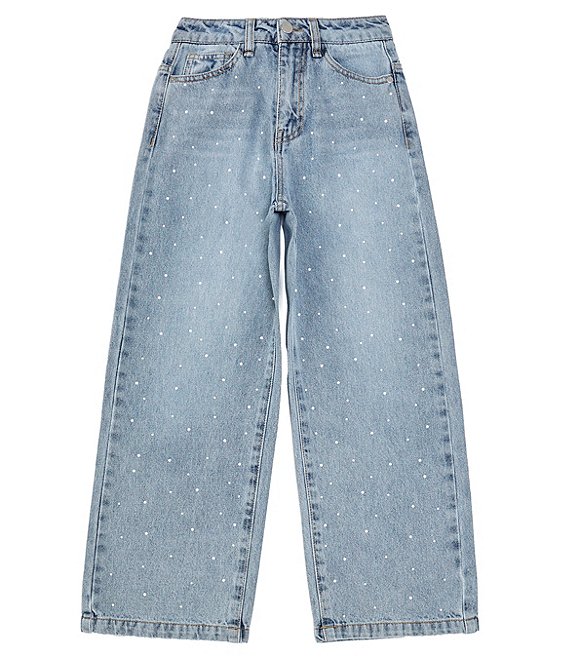 Habitual Big Girls 7-16 Embellished Denim Jeans | Dillard's