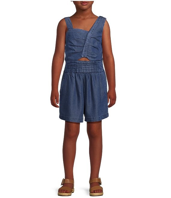 Habitual Big Girls 7-16 Sleeveless Asymmetrical Romper | Dillard's