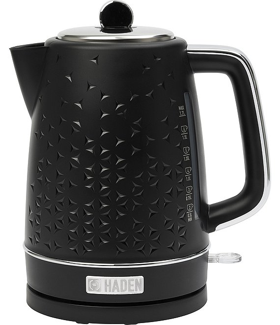 Haden Starbeck Kettle 1.7 Liter (7 Cup) Textured PP/ABS Body, Cordless ...