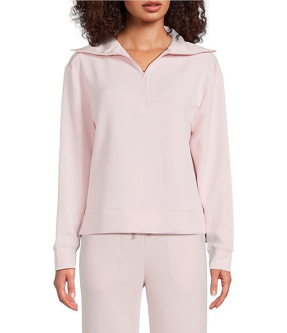 Half Moon by Modern Movement Coordinating Long Sleeve Half-Zip Pullover