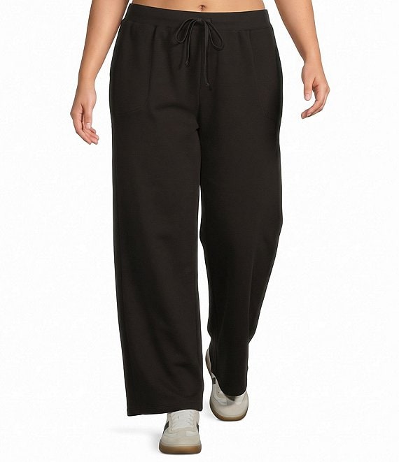 Half Moon By Modern Movement Scuba Knit Drawstring Tie Coordinating Lounge Pants