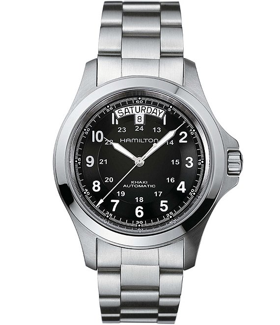 Hamilton khaki 2025 king silver