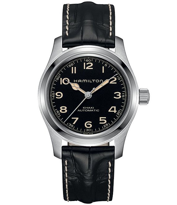 Hamilton Men's Khaki Field Murph Automatic Interchangeable Strap Watch Set