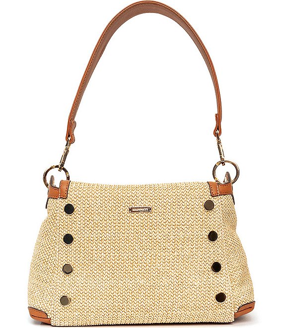 Hammitt Bryant Medium Satchel Cocoa Raffia