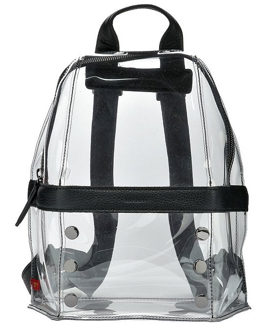 Color:Black - Image 1 - Hunter Medium Clear Backpack