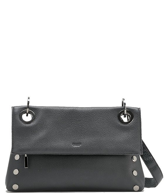 leather crossbody bag - ISLA handy BAG - Black leather shoulder purse with  adjustable Tan leather strap - by HOLM goods minimal design — HOLMgoods