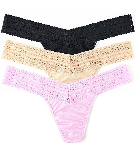 Hanky Panky DreamEase Low Rise Thong 3-Pack