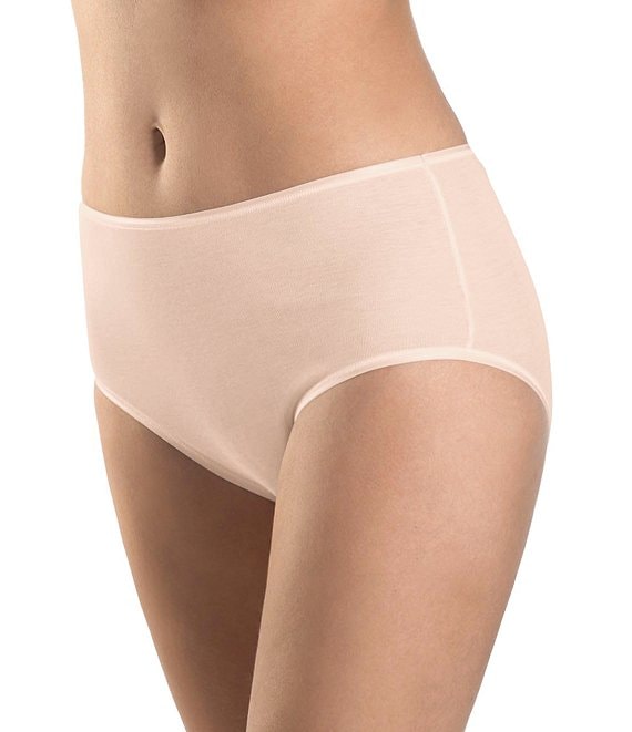 Shop Hanro Cotton Seamless Full-Coverage Briefs