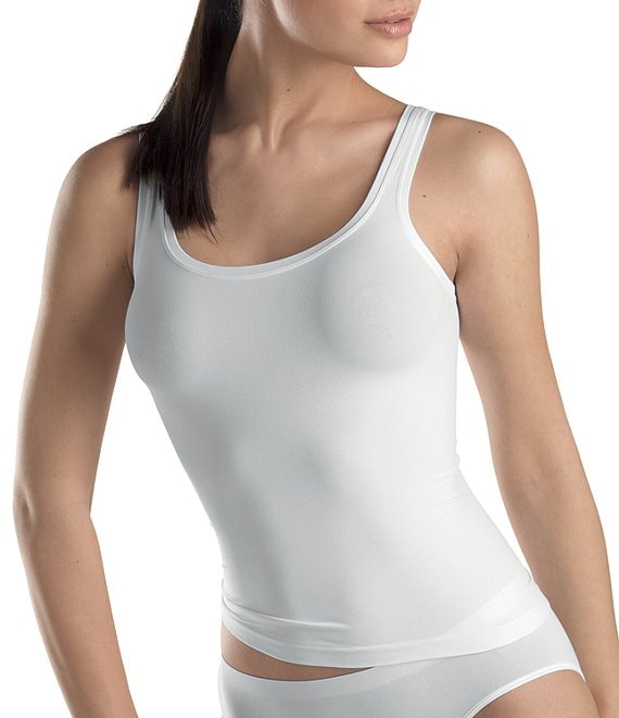 Color:Blanc - Image 1 - Touch Feeling Tank Top