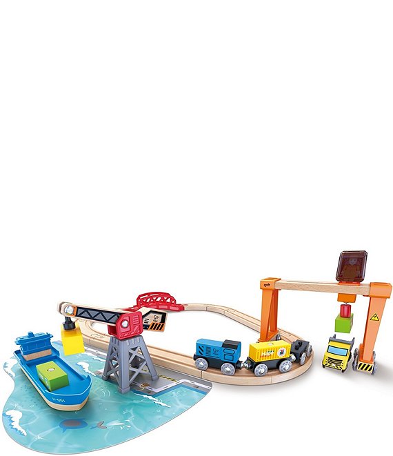 Hape Lift & Load Harbor Set