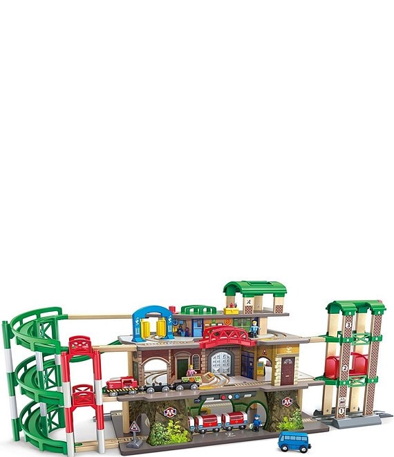 Hape Multi Level Railway Set