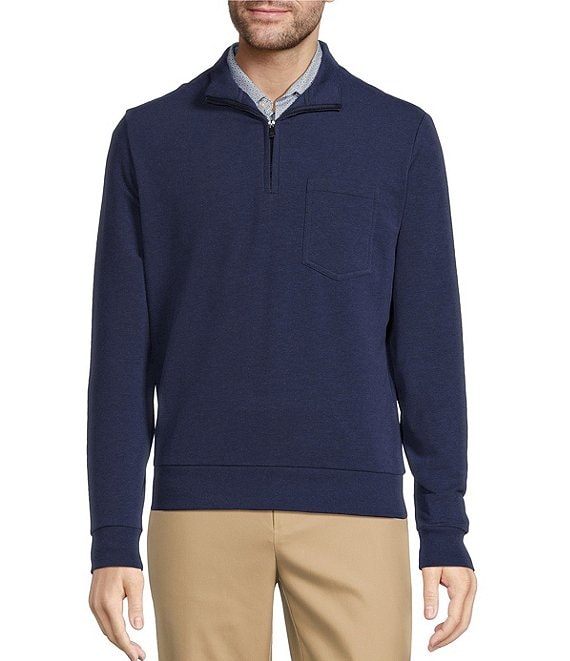 Hart Schaffner Marx Autumnal Equinox Collection Long Sleeve Quarter-Zip ...