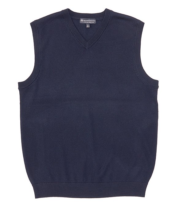 Hart Schaffner Marx Big & Tall Merino Wool Sweater Vest | Dillard's