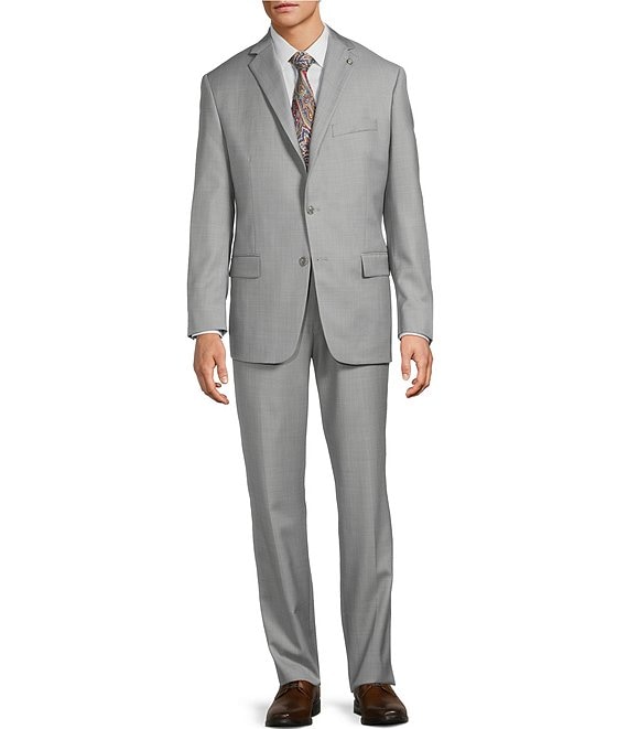 Hart Schaffner Marx Chicago Classic Fit Flat Front 2-Piece Suit