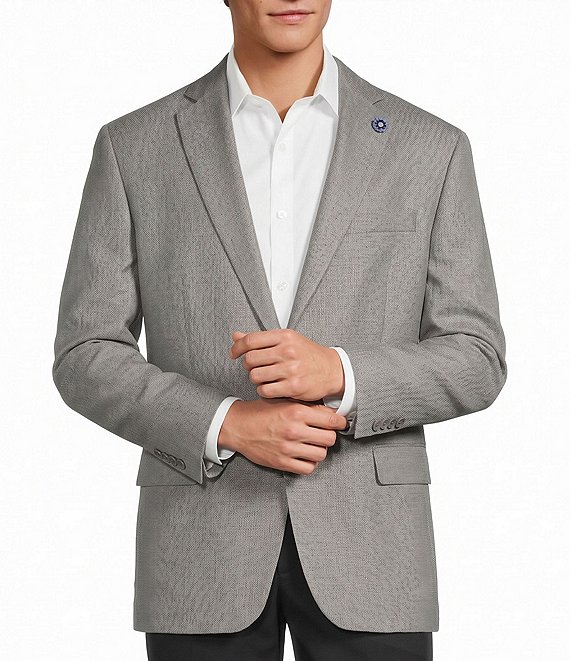 Hart Schaffner Marx Chicago Classic Fit Solid Wool Sport Coat