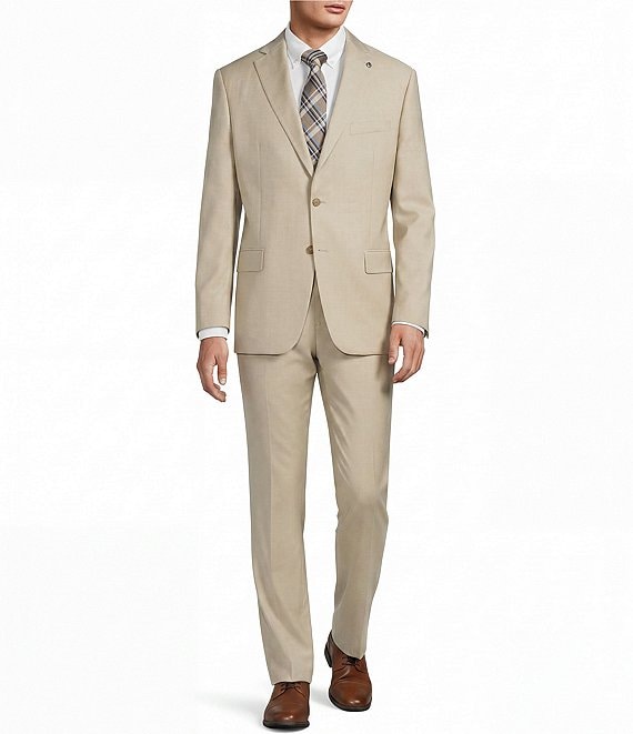 Hart Schaffner Marx Classic Fit Flat Front 2-Piece Suit