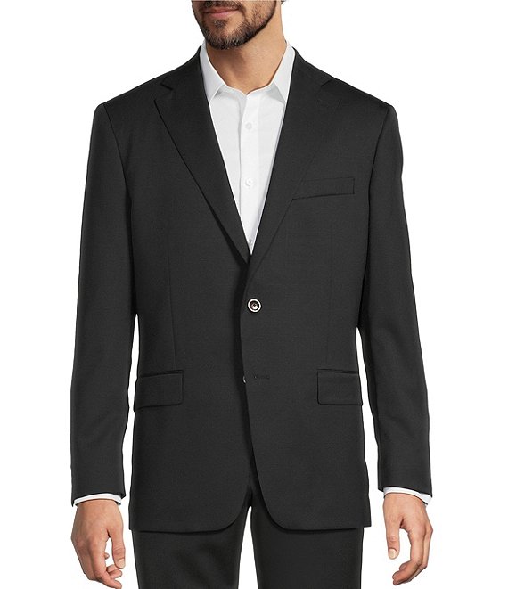 Hart Schaffner Marx Classic Fit Luxe Stretch Black Blazer
