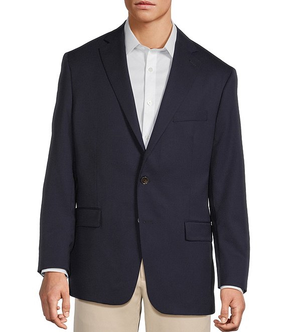 Hart Schaffner Marx Classic Fit Luxe Stretch Navy Blazer