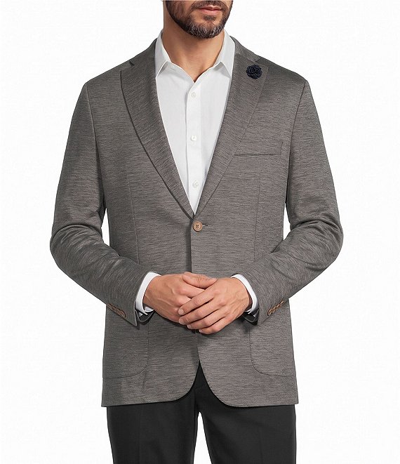 Hart Schaffner Marx New York Modern Fit Solid Wool Sport Coat