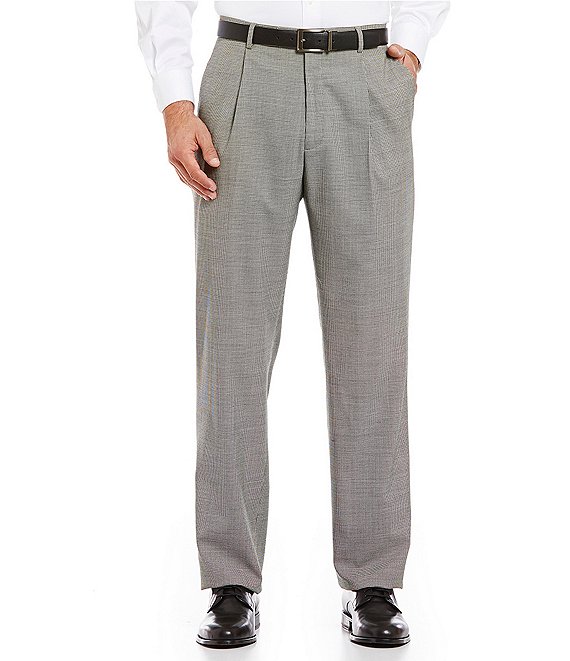 MEN'S SMART ANKLE PANTS (HOUNDSTOOTH)