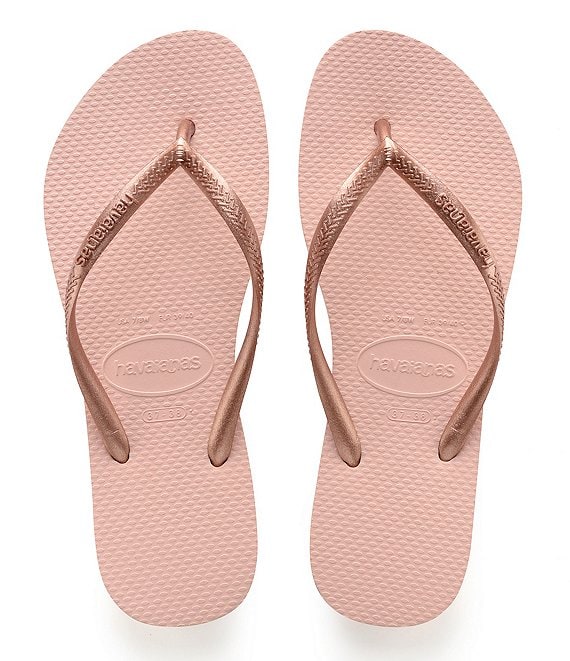 slim metallic havaianas