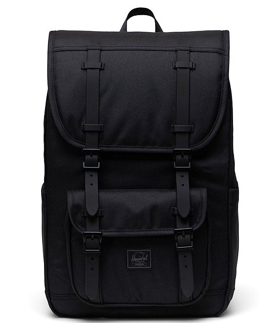 Herschel Supply Co. Little America™ Solid Black Mid Backpack | Dillard's