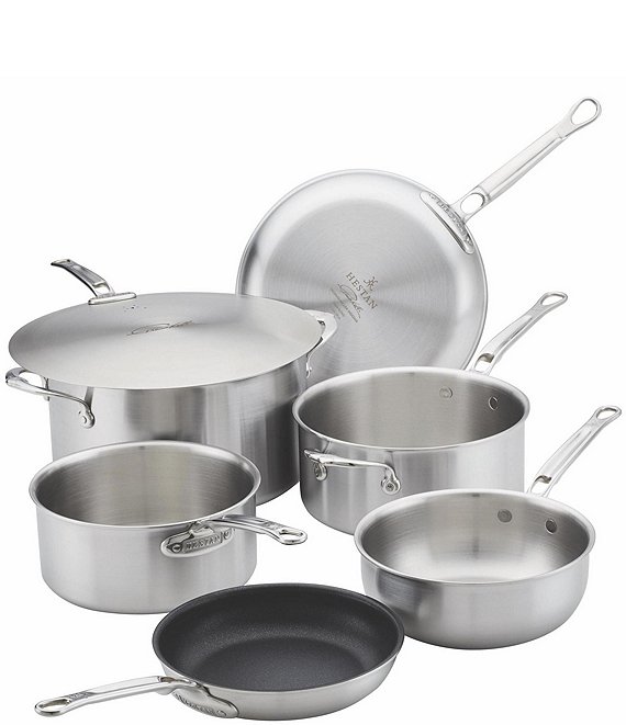 Tri-Ply Stainless Steel Cookware - 7 PC Set, Le Creuset